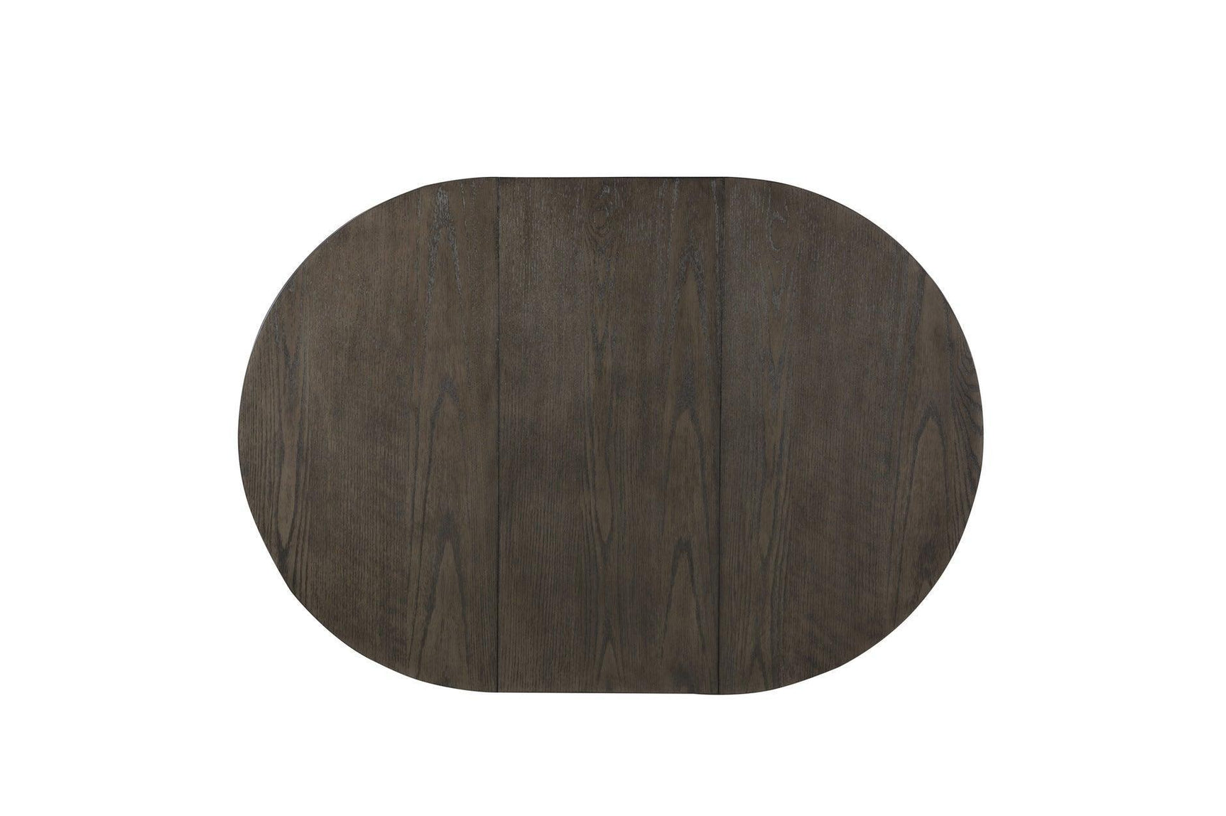 Junipero White Modern Traditional Solid Wood Fabric Upholstered Seat Oval Dining Room Set - Ella Furniture