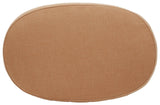 Hollyann Rust Chenille Oversized Accent Ottoman - Ella Furniture