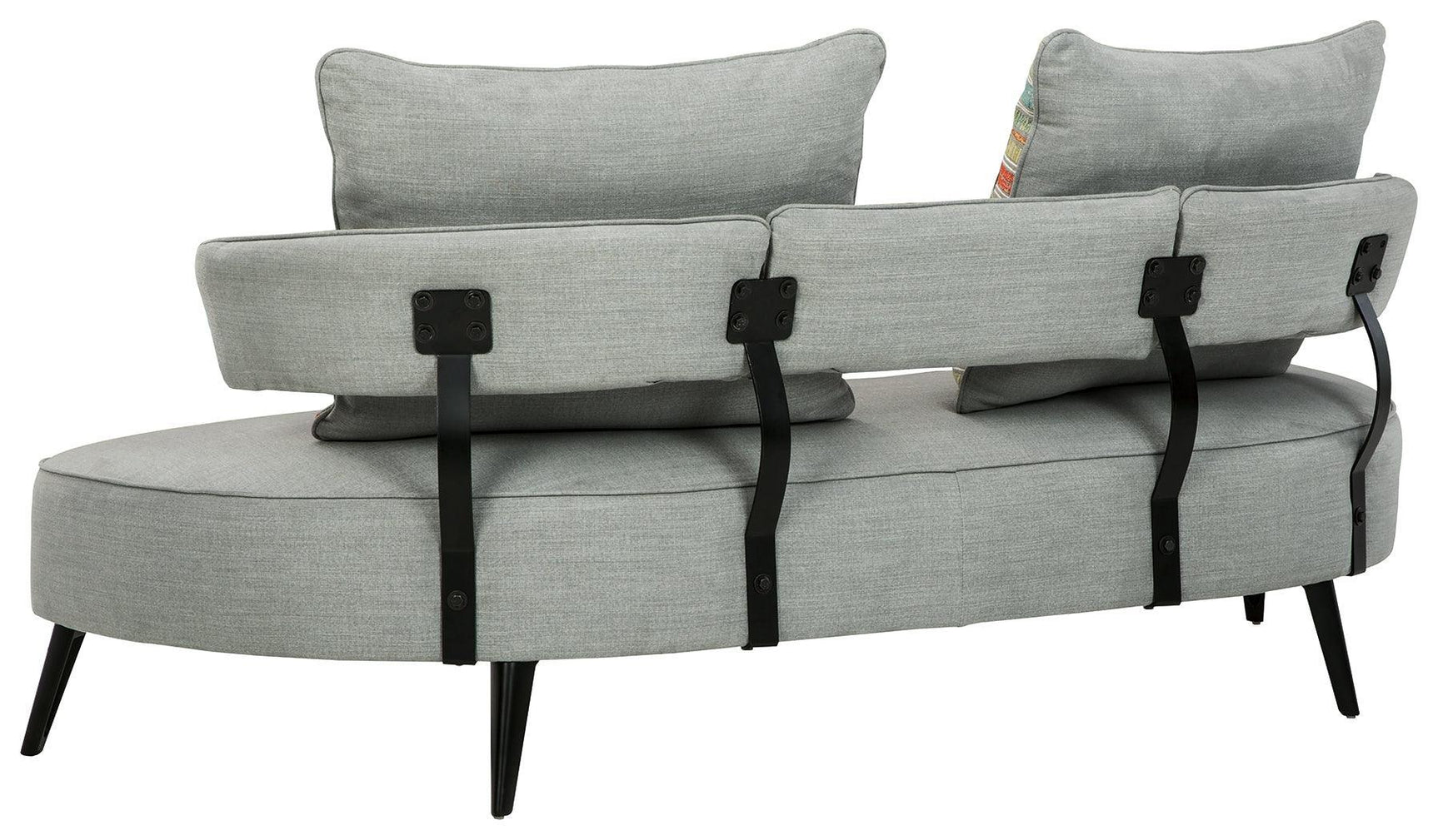 Hollyann Gray Chenille Rta Sofa - Ella Furniture