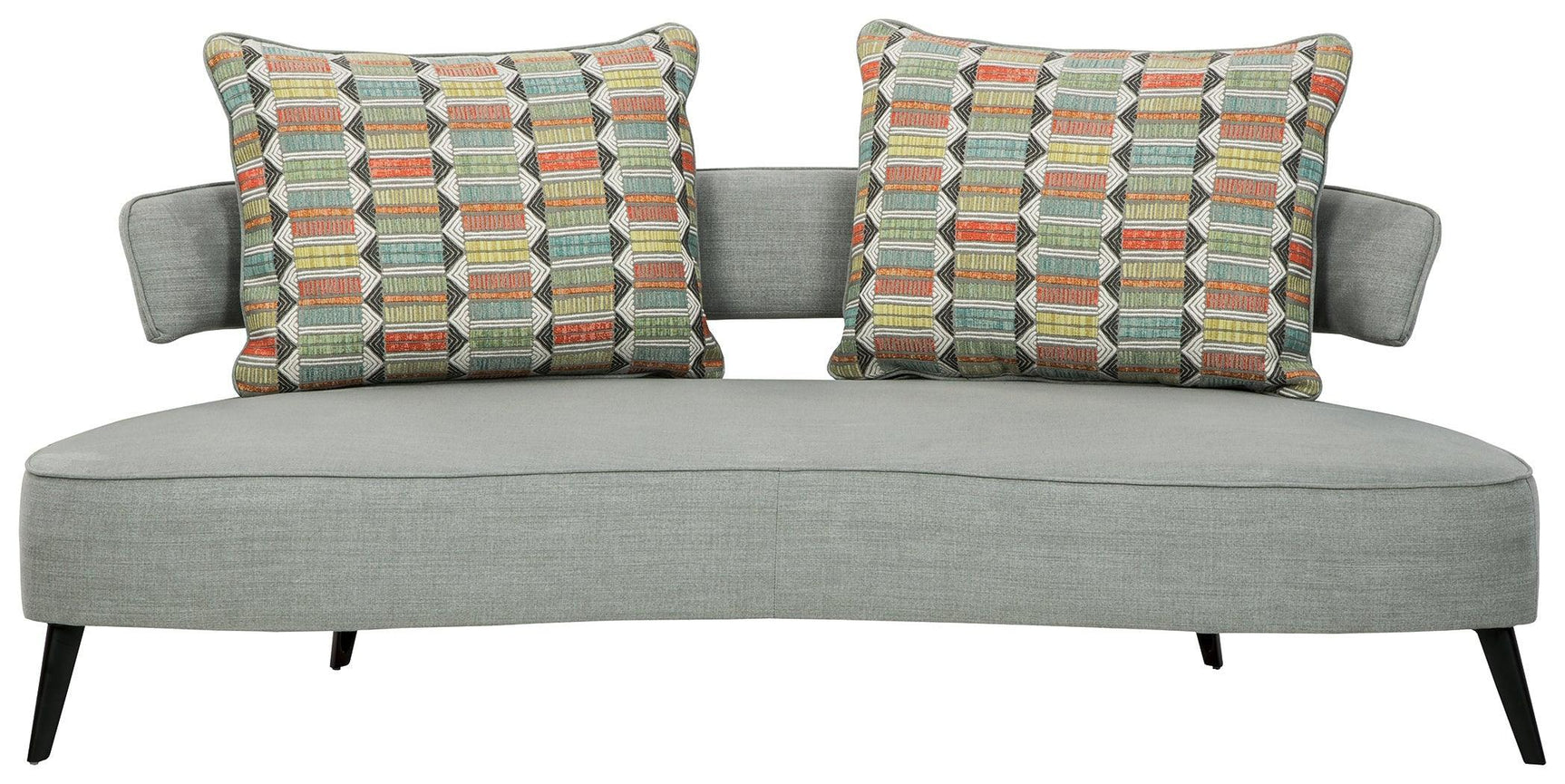 Hollyann Gray Chenille Rta Sofa - Ella Furniture