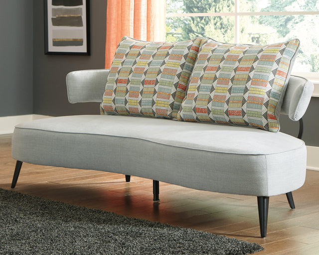 Hollyann Gray Chenille Rta Sofa - Ella Furniture