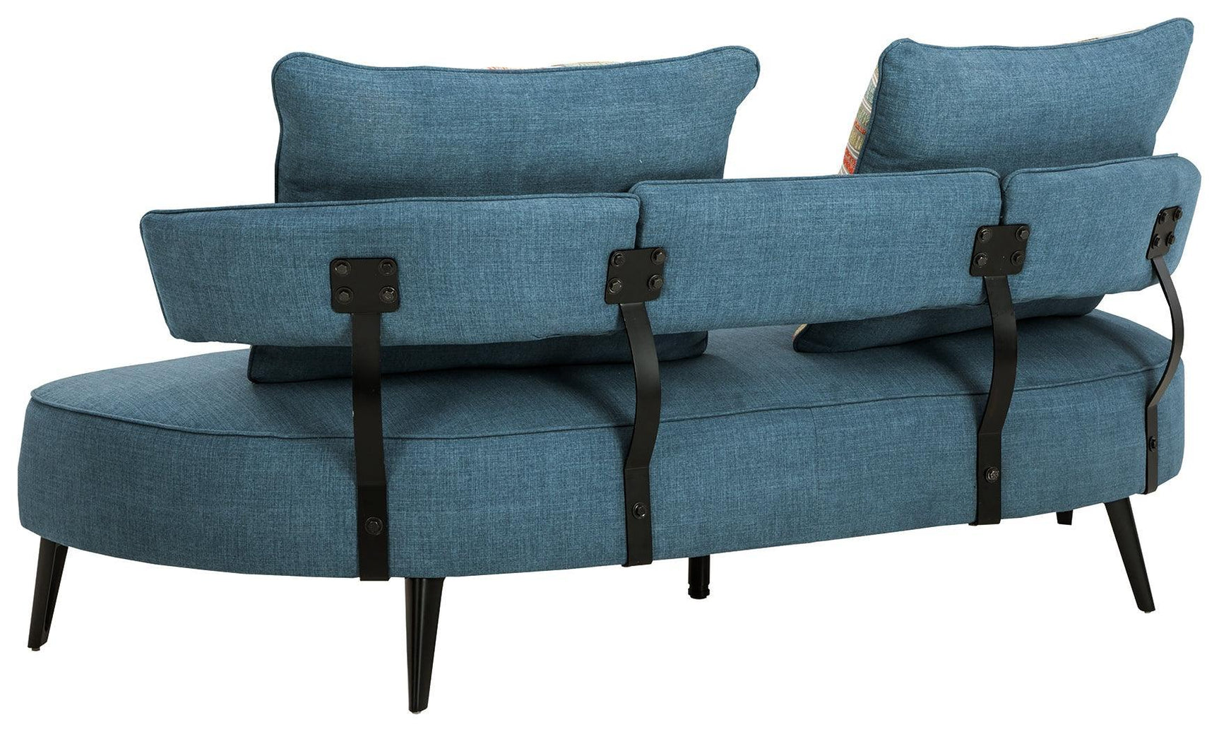 Hollyann Blue Chenille Rta Sofa - Ella Furniture