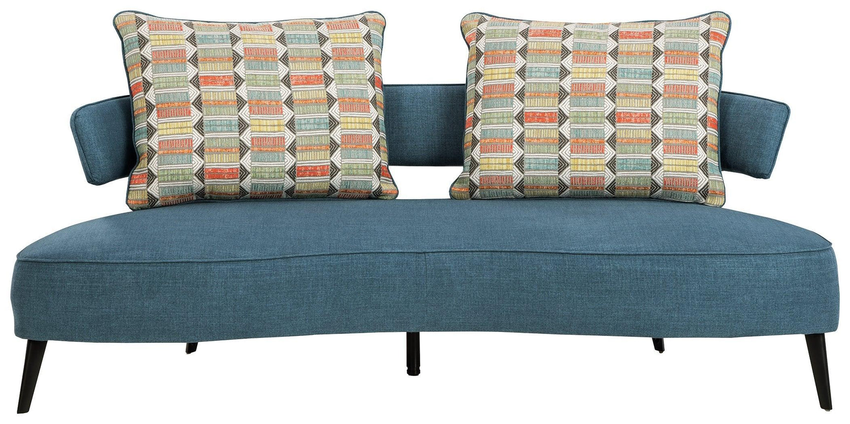 Hollyann Blue Chenille Rta Sofa - Ella Furniture