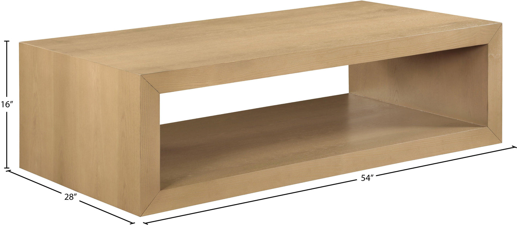 Alma Natural Coffee Table - Ella Furniture