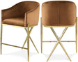 Xavier Saddle Counter Stool - Ella Furniture