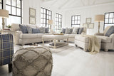 Traemore Linen Chenille Queen Sofa Sleeper - Ella Furniture