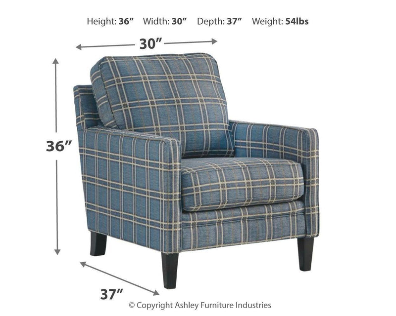 Traemore River Chenille Chair