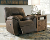 Tambo Canyon Faux Leather Recliner - Ella Furniture