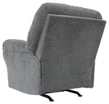 Allmaxx Pewter Chenille Recliner - Ella Furniture