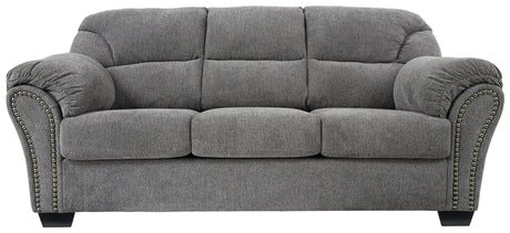 Allmaxx Pewter Chenille Sofa - Ella Furniture