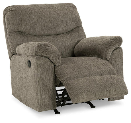 Alphons Putty Recliner - Ella Furniture