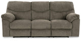 Alphons Putty Reclining Sofa - Ella Furniture