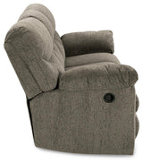 Alphons Putty Reclining Sofa - Ella Furniture