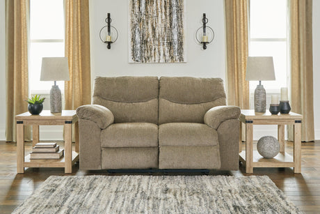 Alphons Briar Reclining Loveseat - Ella Furniture