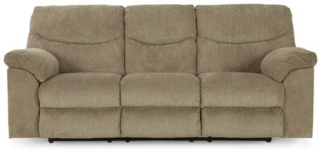 Alphons Briar Reclining Sofa - Ella Furniture