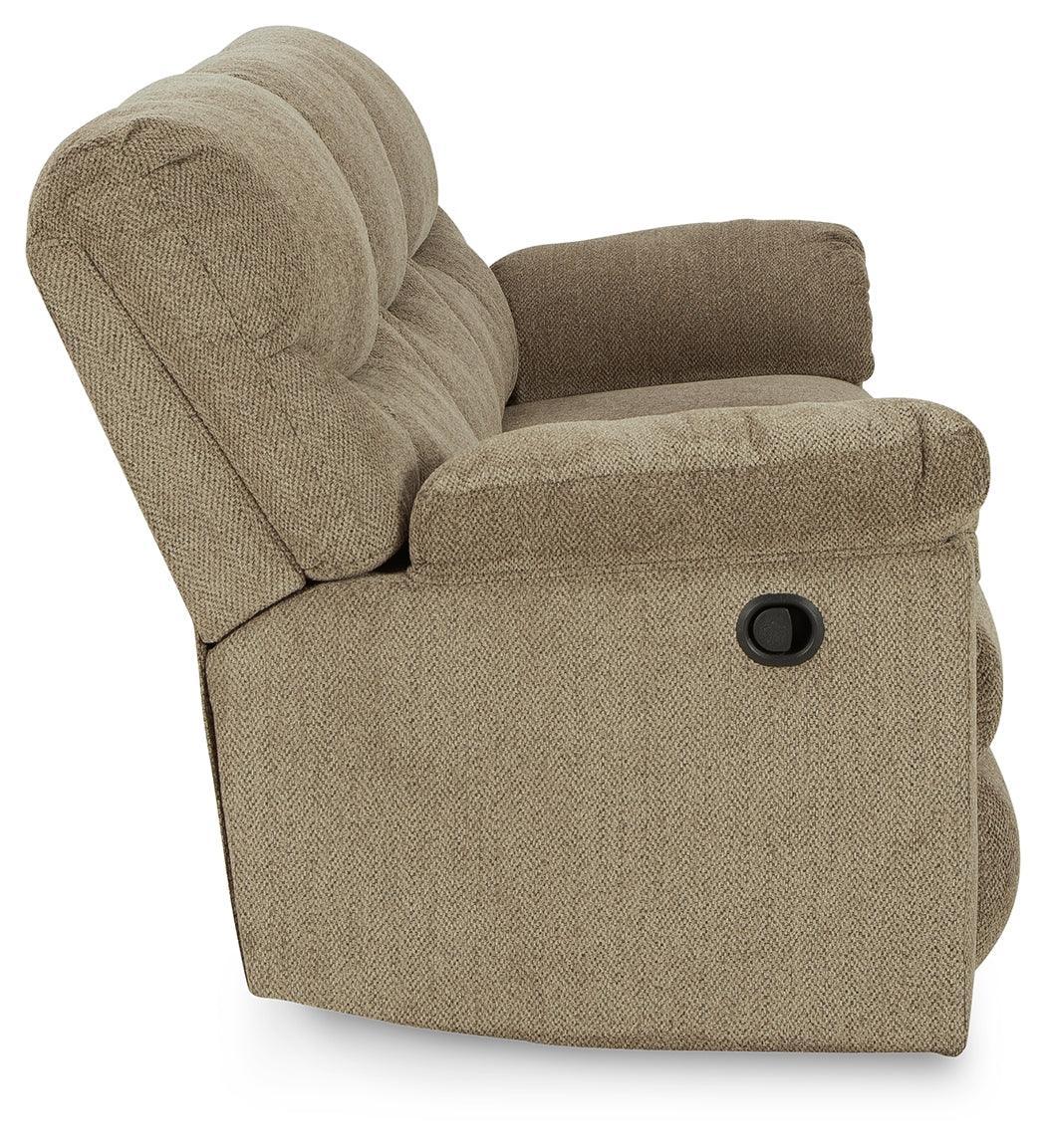 Alphons Briar Reclining Sofa - Ella Furniture