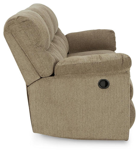 Alphons Briar Reclining Sofa - Ella Furniture