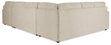 Edenfield Linen 3-Piece Sectional - Ella Furniture