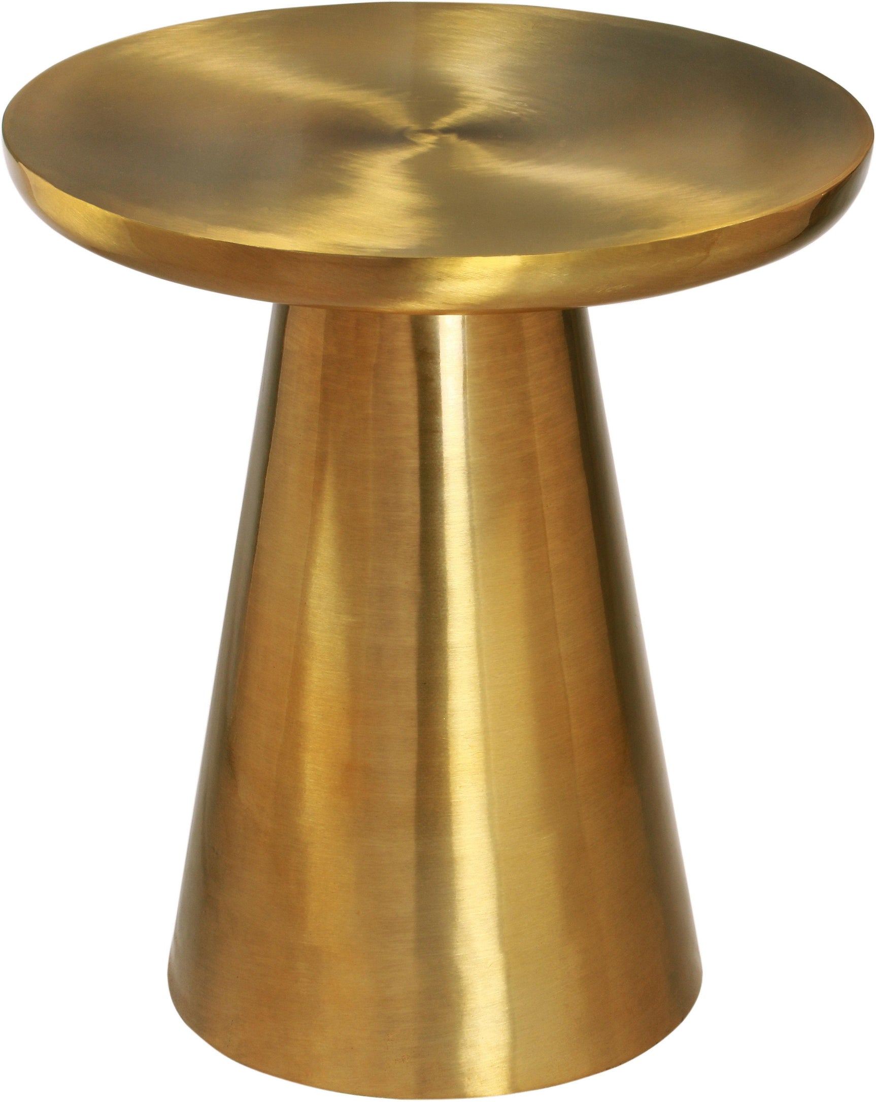 Martini Gold End Table - Ella Furniture