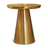 Martini Gold End Table - Ella Furniture