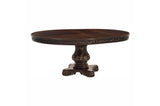 Deryn Park Cherry Modern Classic Traditional Solid Wood Upholstered Oval Dining Room Set - Ella Furniture