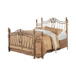 Sydney Eastern King Bed Antique Brushed Gold - Ella Furniture