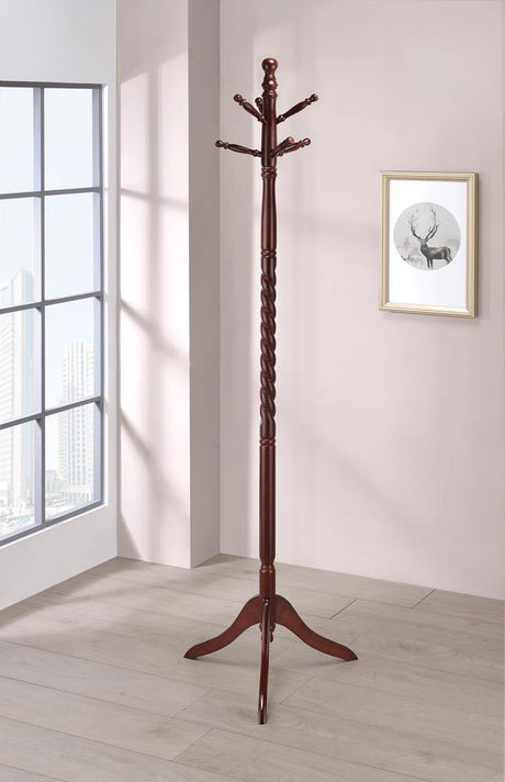 Warm Brown Coat Rack 3058 - Ella Furniture