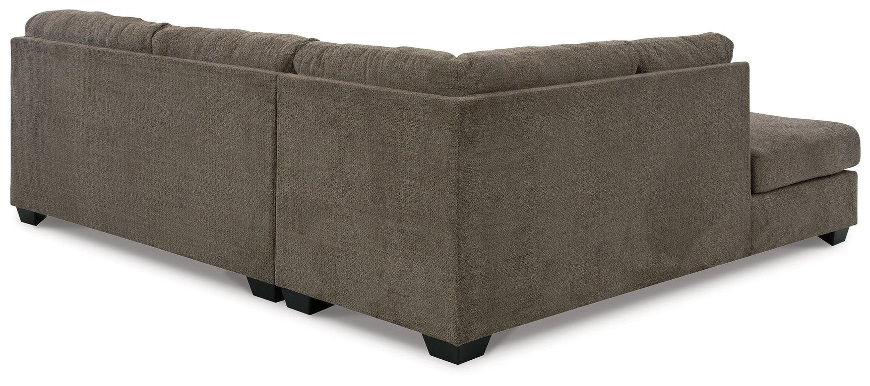 Mahoney Chocolate 2-Piece Sleeper Sectional With Chaise 31005S3 - Ella Furniture