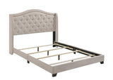 Sonoma Camel Back Full Bed Beige - Ella Furniture