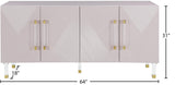 Anastasia Pink Sideboard/buffet - Ella Furniture