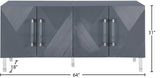 Anastasia Grey Sideboard/buffet - Ella Furniture