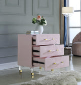 Anastasia Pink Side Table - Ella Furniture