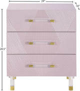 Anastasia Pink Side Table - Ella Furniture