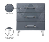Anastasia Grey Side Table - Ella Furniture
