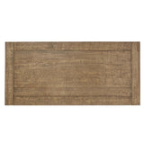 Factory Rustic Poplar Finish And Rustic Black Metal Finish Writing Desk - Ella Furniture