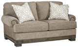 Einsgrove Sandstone Sofa, Loveseat, Chair And Ottoman - Ella Furniture