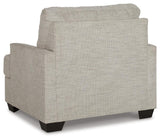 Vayda Pebble Chenille Chair - Ella Furniture