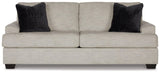 Vayda Pebble Chenille Sofa - Ella Furniture