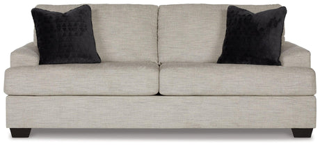 Vayda Pebble Chenille Sofa - Ella Furniture