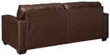 Morelos Chocolate Leather Sofa - Ella Furniture