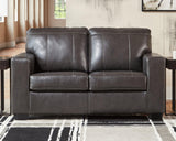 Morelos Gray Sofa, Loveseat, Chair And Ottoman - Ella Furniture