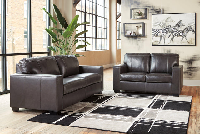 Morelos Gray Sofa And Loveseat - Ella Furniture