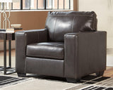 Morelos Gray Sofa, Loveseat, Chair And Ottoman - Ella Furniture