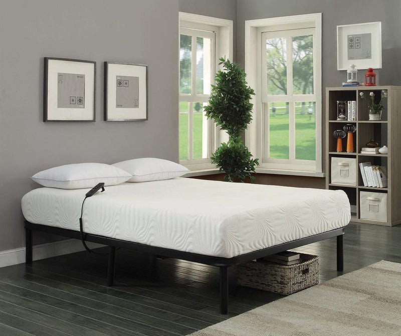 Stanhope Eastern King Adjustable Bed Base Black - Ella Furniture