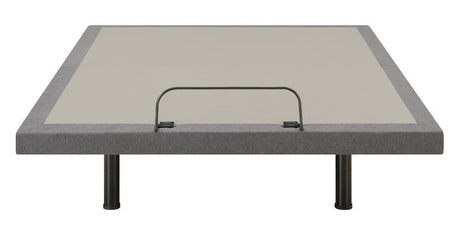Clara Queen Adjustable Bed Base Grey And Black - Ella Furniture