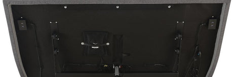 Negan Full Adjustable Bed Base Grey And Black - Ella Furniture