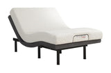 Negan Eastern King Adjustable Bed Base Grey And Black - Ella Furniture