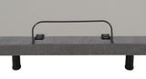 Negan Queen Adjustable Bed Base Grey And Black - Ella Furniture