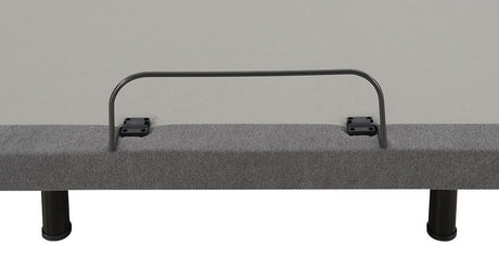 Negan Twin Xl Adjustable Bed Base Grey And Black - Ella Furniture