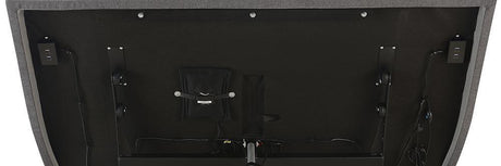 Negan Twin Xl Adjustable Bed Base Grey And Black - Ella Furniture
